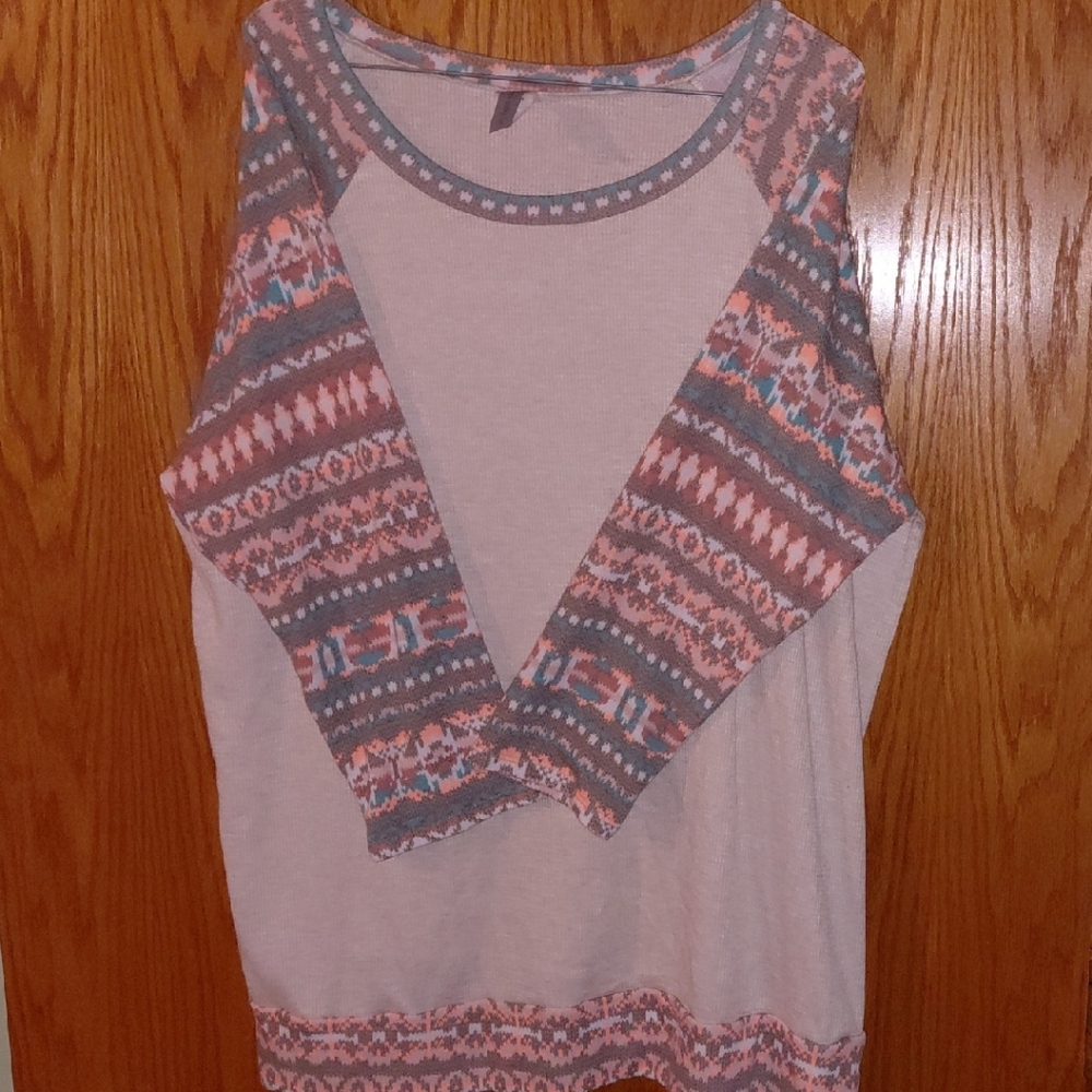Honeyme Multicolor Patterned Top